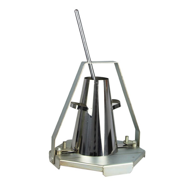 Slump cone test set