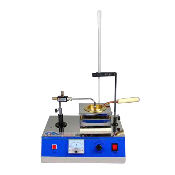 Asphalt flash fire point tester