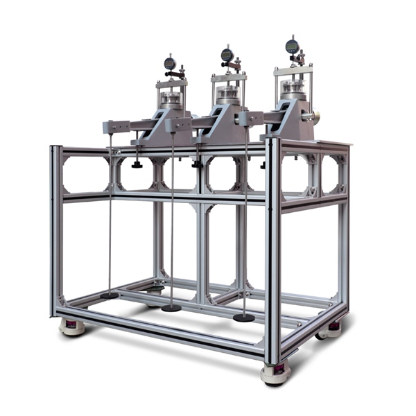 Front loading oedometer