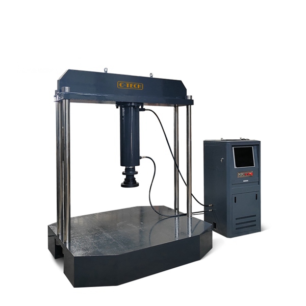 Manhole cover compression testing machine