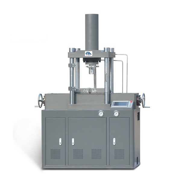 Rebar bend testing machine