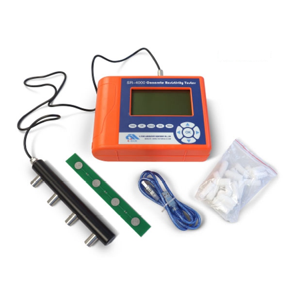 Digital resistivity 4 probe array meter